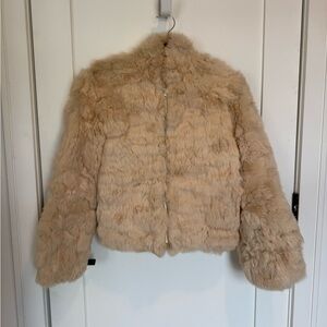 Vintage Rabbit Fur Jacket